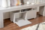 Nordure Soporte TV Enclave Grey 180 cm Ancho x 50 cm Alto x 31.3 cm Fondo Gris